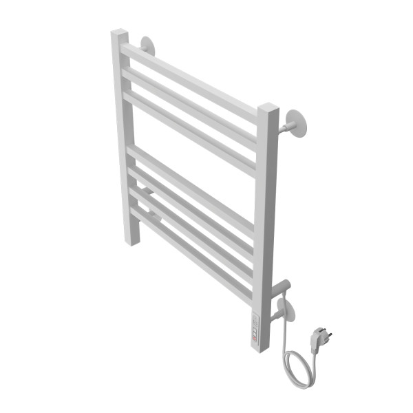 Полотенцесушитель электрический Azario Ancona 500x600 белый Полотенцесушитель электрический Azario Ancona 500x600 белый