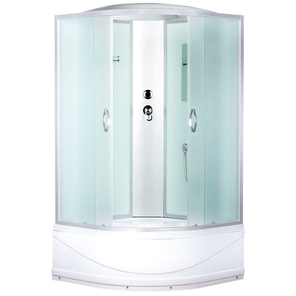 Душевая кабина Erlit 100х100 стекло матовое (ER3510TP-C3)