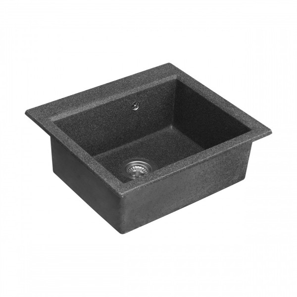 Мойка для кухни врезная Aquaton Линеа 584x517x228 графит (1.A733.0.32L.W21.0)