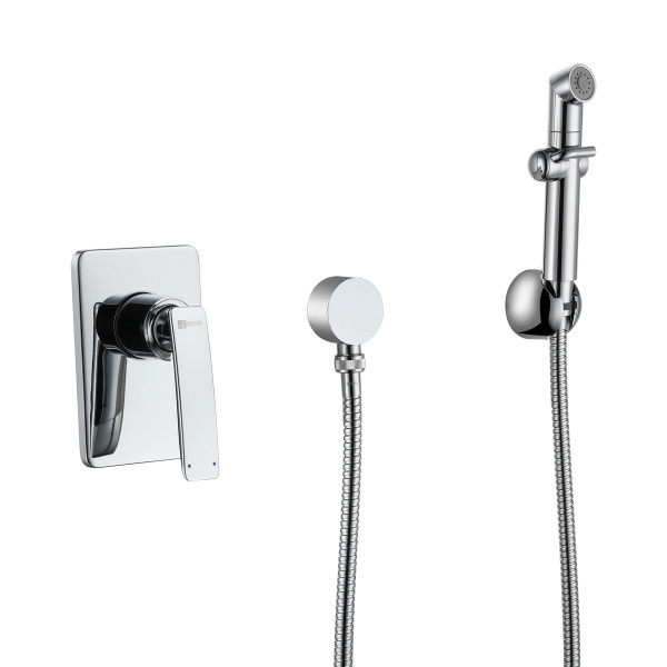 Смеситель для бидеLemark Bellario хром с гигиеническим душем (LM6819C) Смеситель для бидеLemark Bellario хром с гигиеническим душем (LM6819C)