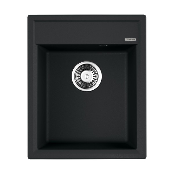 Мойка для кухни врезная Omoikiri Daisen 42-BL 420х510 черный (4993606)