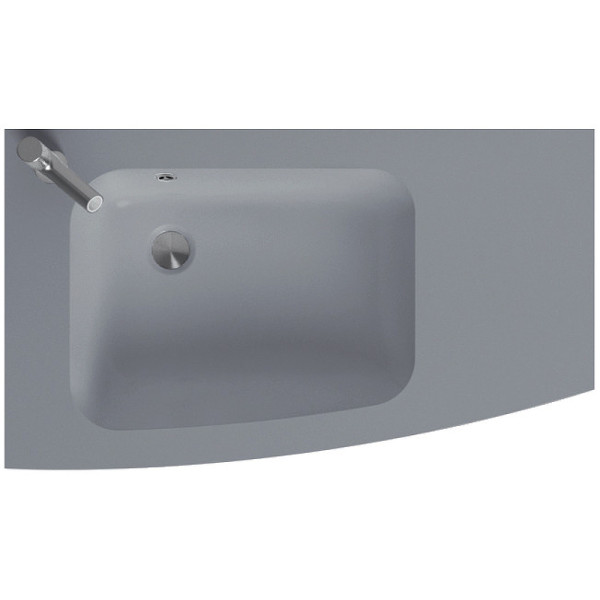 Раковина встраиваемая Jacob Delafon Nona 81x47 серая (EB1884RU-DE4)