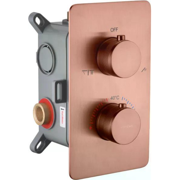 Смеситель для душа Boheme CELL CB (брашированная медь) (134-2-CB)