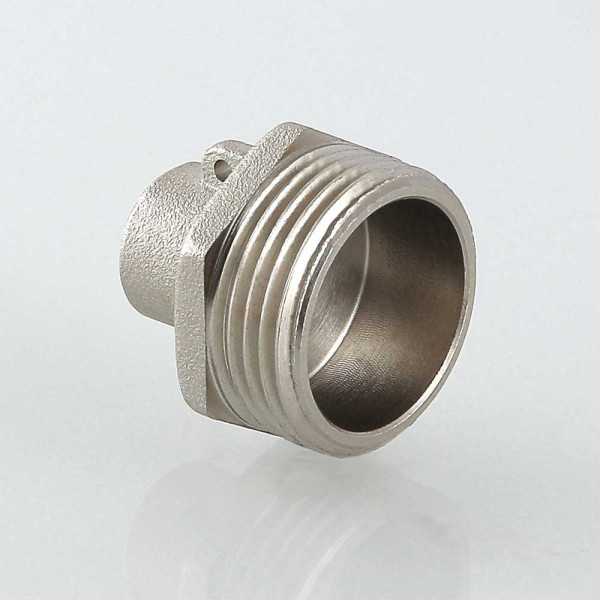 Переходник для подключения датчика температуры М10*3/4"Н Valtec (никель) (VTr.424.N.M005) Переходник для подключения датчика температуры М10*3/4"Н Valtec (никель) (VTr.424.N.M005)