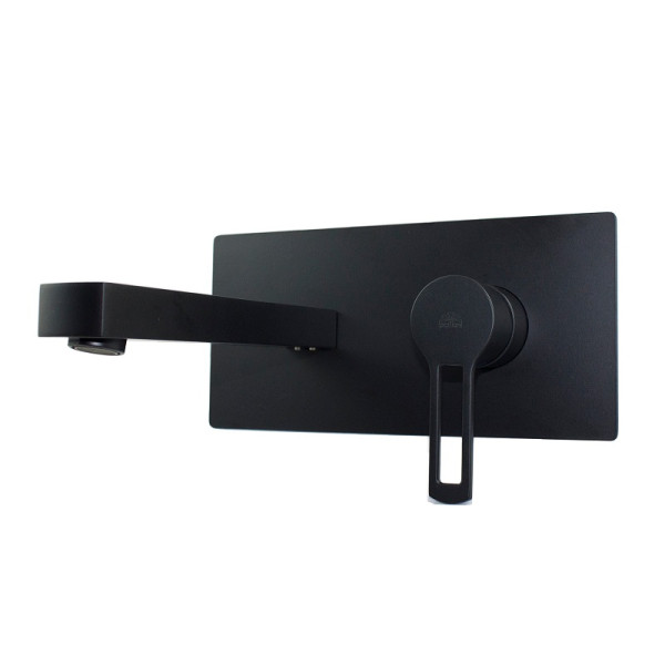 Смеситель для раковины Paffoni Ringo термостатический, черный (RIN105NO) Смеситель для раковины Paffoni Ringo термостатический, черный (RIN105NO)