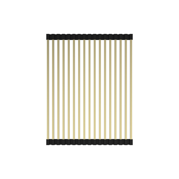 Ролл-мат для мойки Lemark Ozera 426x307 светлое золото (9958168)