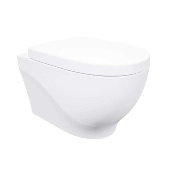 Сиденье для унитаза Creavit с микролифтом белое (KC1703.01.0000E)