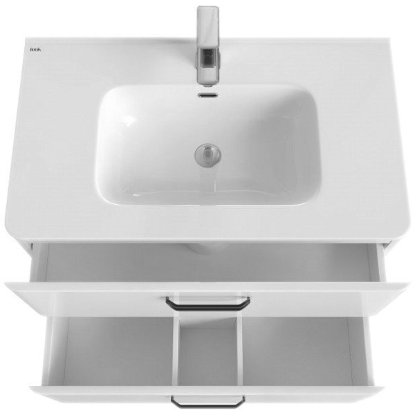 Тумба подвесная Iddis Brick 80 с раковиной, белая (BRI80W0i95K) Тумба подвесная Iddis Brick 80 с раковиной, белая (BRI80W0i95K)