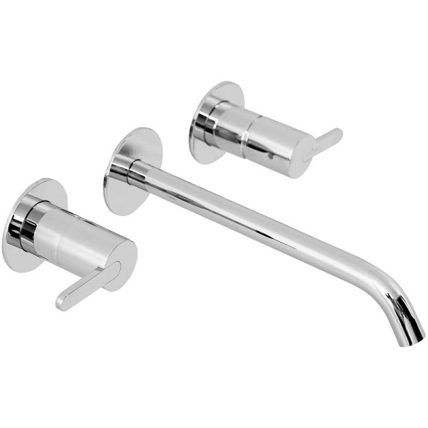 Смеситель для раковины Cezares Leaf хром глянцевый (LEAF-BLI3L-20-L-01-W0)