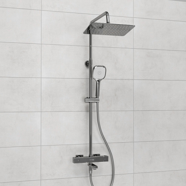 Душевая система WasserKRAFT хром (A199.069.065.087.CH Thermo)
