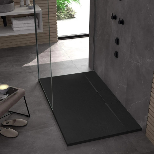 Душевой поддон REA Bazalt Long Black 120x90 (REA-K3325)