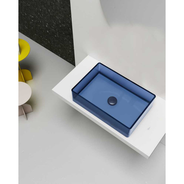 Раковина накладная Abber Kristall синяя (AT2803Saphir) Раковина накладная Abber Kristall синяя (AT2803Saphir)