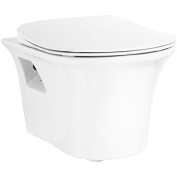 Унитаз подвесной Creavit Moun 36x55,4x34,8 белый (MO320-11CB00E-0000)