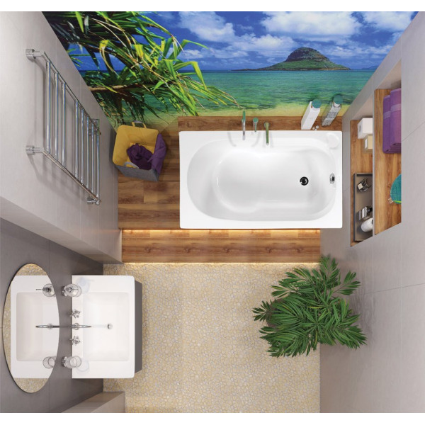 Ванна акриловая VagnerPlast Nike 120 120х70х35 (VPBA127NIK2E-04)