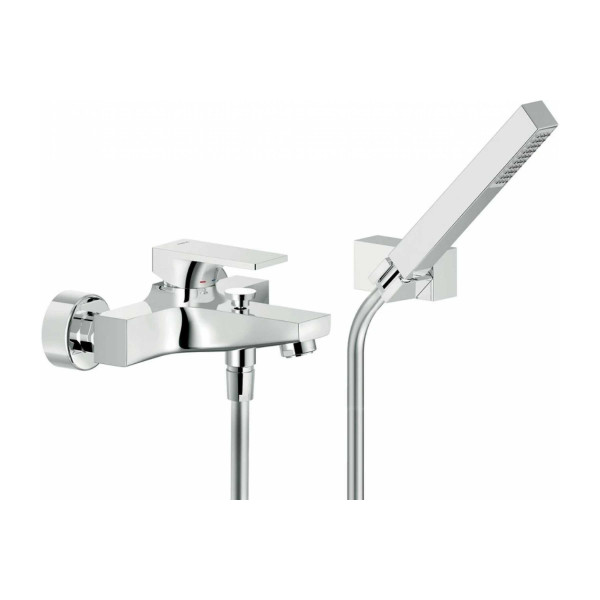 Смеситель для ванны и душа Nobili Seven хром, с душевым набором (SE124110CR)