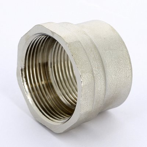 Муфта переходная 1 1/2"х1 1/4" никелированная Uni-Fitt (602N6500)