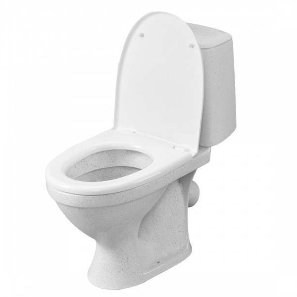 Унитаз-компакт Santeri Соната крап на белом 370x680x760 с сиденьем полипропилен крап на белом (1.P201.2.S01.00B.F)