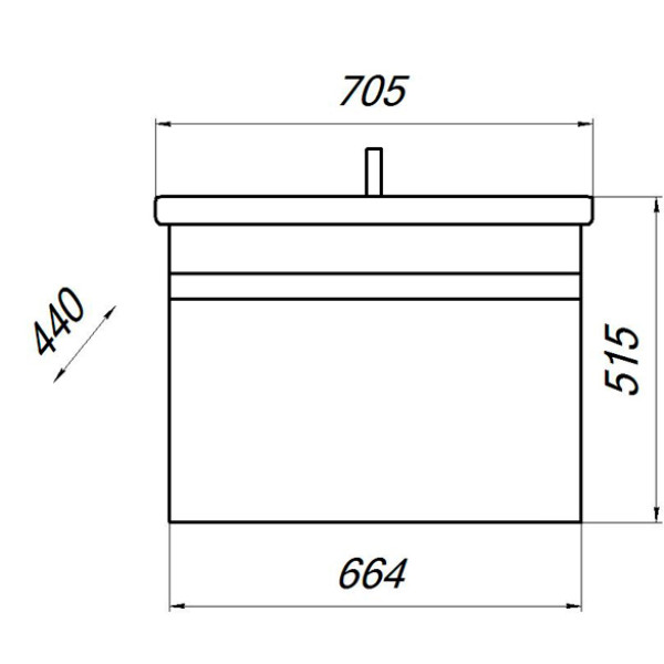 Тумба напольная Melodia Модерн 70 (Фостер 70) DB1 66,4x48 дуб Бардолино (MFR79617BO) Тумба напольная Melodia Модерн 70 (Фостер 70) DB1 66,4x48 дуб Бардолино (MFR79617BO)