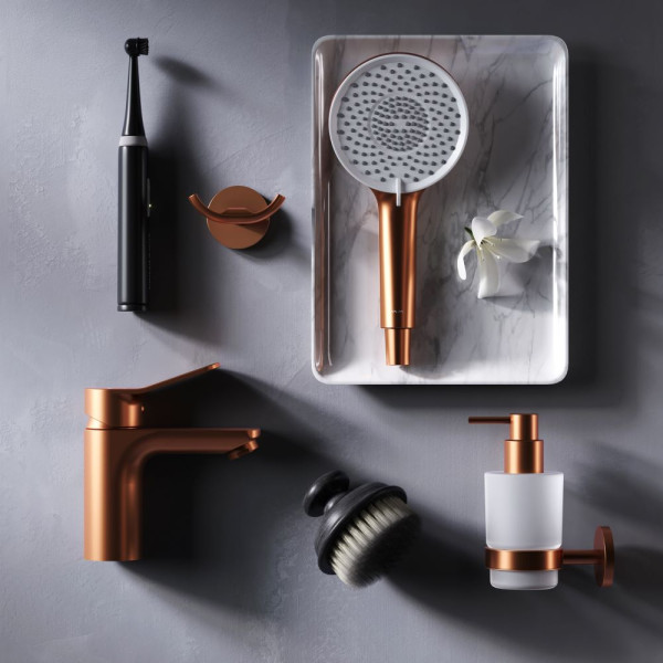 Смеситель для раковины AM.PM X-Joy розовое золото (F85A02144)