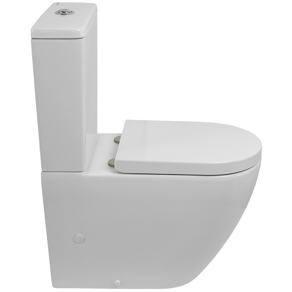 Унитаз-компакт BelBagno Sfera-Tor безободковый (BB2141CP-TOR/BB2141T/BB865SC)