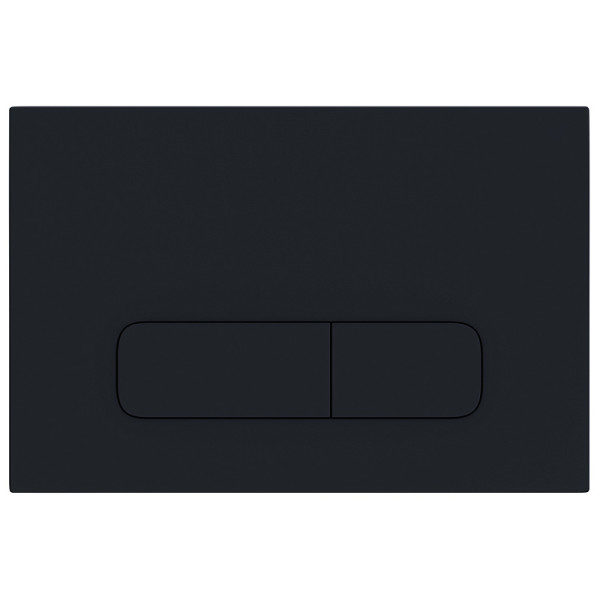 Клавиша смывная Azario Forte черный матовый (AZ-100-004F) Клавиша смывная Azario Forte черный матовый (AZ-100-004F)