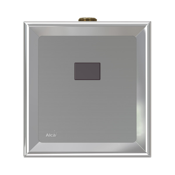 Смыв для писсуара Alcaplast хром 12 B (подключение к сети) (ASP4)