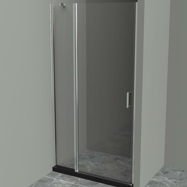 Душевая дверь BelBagno Uno 90x190 стекло прозрачное, профиль хром (UNO-B-12-30+60-C-Cr) Душевая дверь BelBagno Uno 90x190 стекло прозрачное, профиль хром (UNO-B-12-30+60-C-Cr)