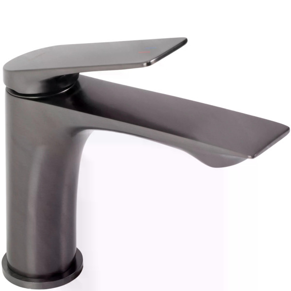 Смеситель для раковины Rea Avalon оружейная сталь (REA-B2702) Смеситель для раковины Rea Avalon оружейная сталь (REA-B2702)