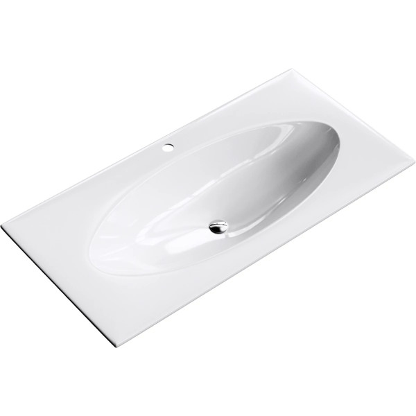 Раковина мебельная Aqwella Elegance 1000x180x510 белая (El.10.04.D)