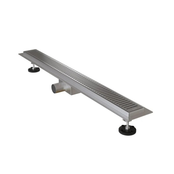 Душевой лоток Iddis Level 800 мм горизонтальный выпуск комб. затвор перфор. решетка хром (975A8SB10DZ)