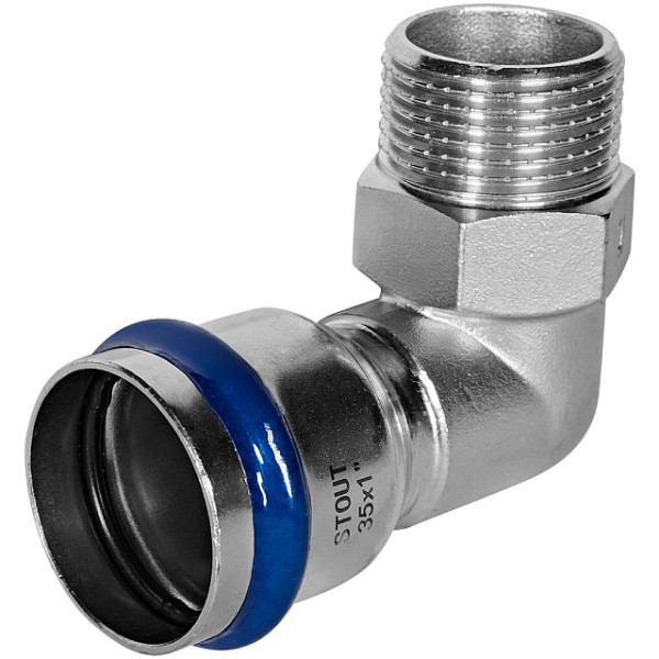 Переход угл. 35х1"Н Stout SSS-2010 ВПр-НР (нерж.ст., пресс) SSS-2010-000351 Переход угл. 35х1"Н Stout SSS-2010 ВПр-НР (нерж.ст., пресс) SSS-2010-000351