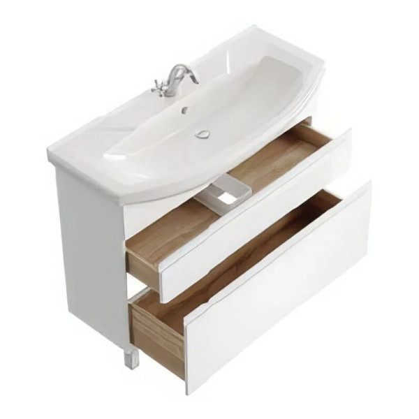 Тумба напольная Aqwella Rodos 1065x490x880 белый (ROD01102N)