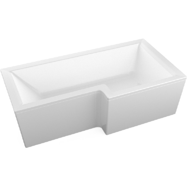 Ванна акриловая 1Marka Linea 165x85 правосторонняя белая (01лин16585п)