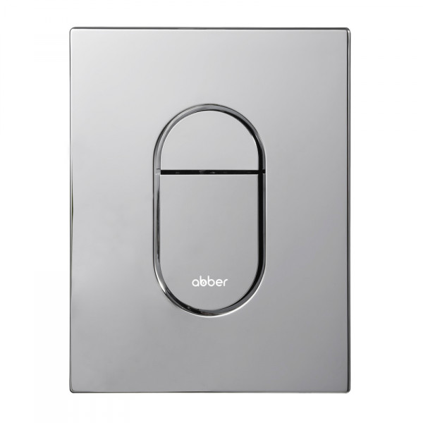 Клавиша смывная Abber хром глянцевый (AC0124) Клавиша смывная Abber хром глянцевый (AC0124)