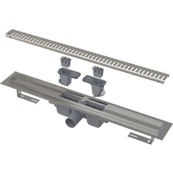Лоток душевой AlcaPlast с перфорированной решеткой LINE Alcadrain (APZ1SMART-LINE-750) Лоток душевой AlcaPlast с перфорированной решеткой LINE Alcadrain (APZ1SMART-LINE-750)