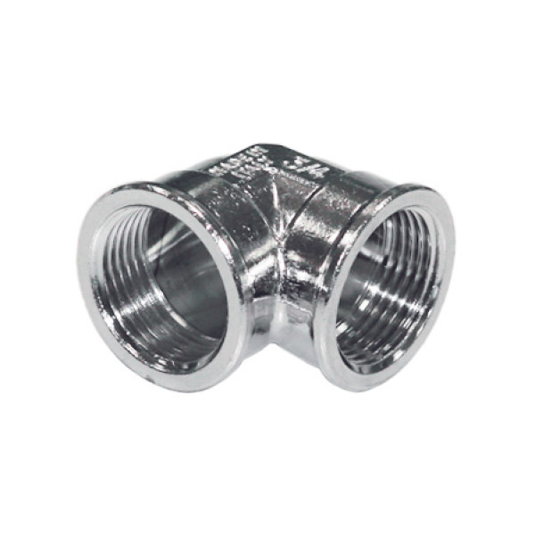 Угольник 1/2" ВВ Tiemme (хром) 1500349 / 1560C000404 Угольник 1/2" ВВ Tiemme (хром) 1500349 / 1560C000404