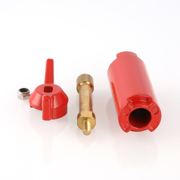 Ручка для шарового крана Valtec 1/2" удлиненная (красная бабочка) VT.520.R.04