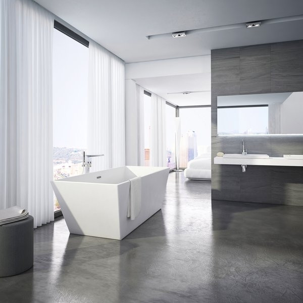 Смеситель напольный Ravak Freedom FM 081.00 с душевой лейкой хром (X070079)