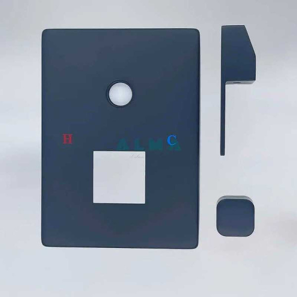 Душевая система ALMAes Leine черная матовая (TVZ-0810)