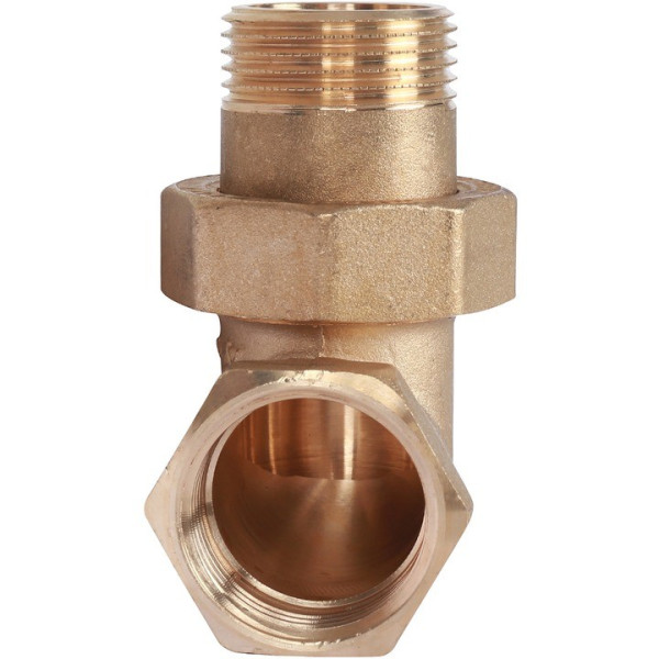 Сгон угловой (американка) 1" ВН Stout (латунь, уплотнение o-ring кольцо) SFT-0056-000001 Сгон угловой (американка) 1" ВН Stout (латунь, уплотнение o-ring кольцо) SFT-0056-000001