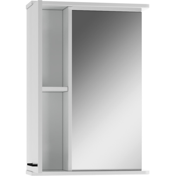 Шкаф зеркальный Контраст 50 левый Айсберг Домино (DA2710HZ)