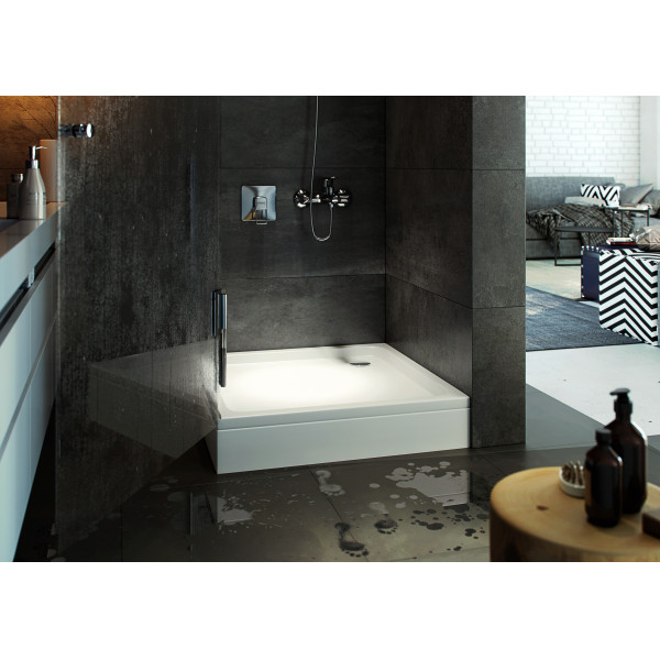 Душевой поддон Aquatek 80x80x15 с ножками и с фронтальным экраном, без сифона (DPA-0000008) Душевой поддон Aquatek 80x80x15 с ножками и с фронтальным экраном, без сифона (DPA-0000008)