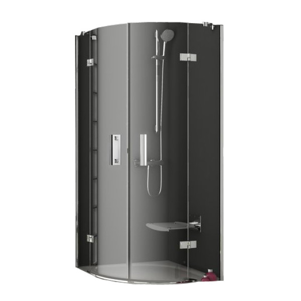 Душевой уголок Ravak SmartLine 90x90x190 стекло прозрачное, профиль хром (3S277A0Y1)