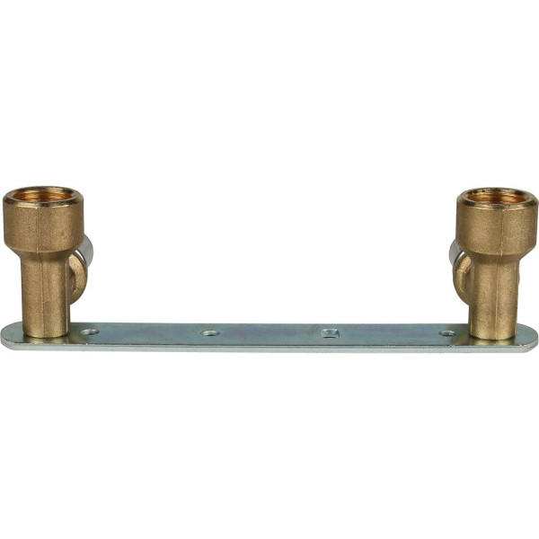 Водорозетка двойная 16x1/2" Stout (пресс) (SFP-0013-001216) Водорозетка двойная 16x1/2" Stout (пресс) (SFP-0013-001216)