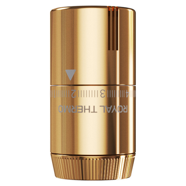 Головка термостатическая М30х1,5 Royal Thermo Design жидкостная (золото) (RATHDN13015GD) Головка термостатическая М30х1,5 Royal Thermo Design жидкостная (золото) (RATHDN13015GD)