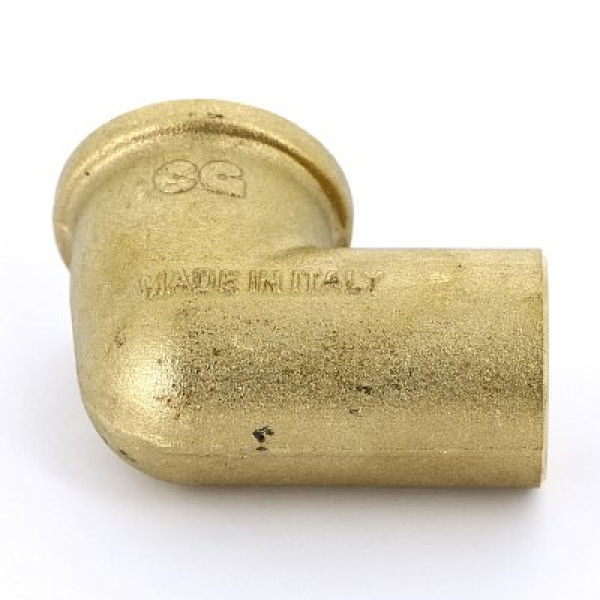 Угольник переходной 1/2"х1" ВВ Uni-Fitt (латунь) 610G4200