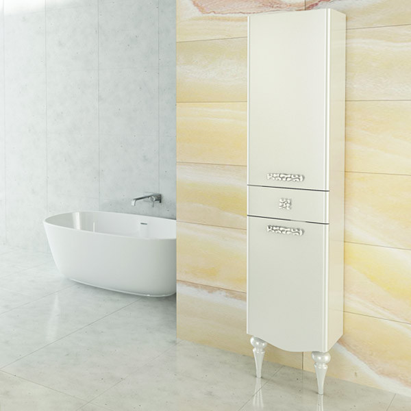 Пенал напольный Comforty Монако 400x1950x325 R белый глянцевый (00003129168) Пенал напольный Comforty Монако 400x1950x325 R белый глянцевый (00003129168)