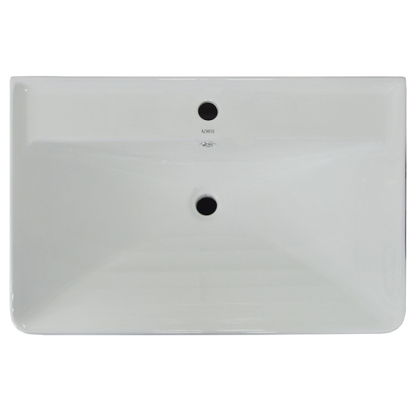 Тумба подвесная Azario с раковиной Lotos 70/2 с раковиной Monte 70 (CS00083930)