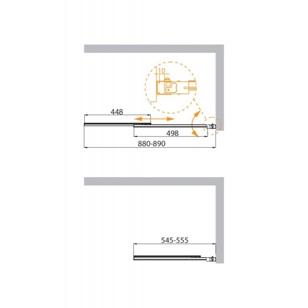 Душевая шторка для ванны Cezares Slider 90x7x150 стекло рифленое, профиль хром (SLIDER-VF-11-90/150-P-Cr) Душевая шторка для ванны Cezares Slider 90x7x150 стекло рифленое, профиль хром (SLIDER-VF-11-90/150-P-Cr)