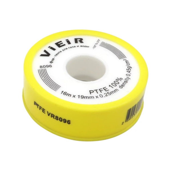 Лента Фум Vieir Lux 0,25*19 мм. (16 м.) (VR8096) Лента Фум Vieir Lux 0,25*19 мм. (16 м.) (VR8096)